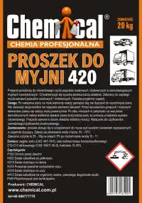 Pudră pentru spălătoria auto 420